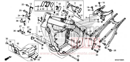 FRAME BODY CRF450RXL de 2020
